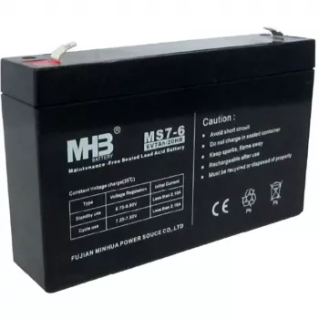 Baterie VRLA PowerWalker MHB MS7-6 12V 7Ah pentru sisteme UPS