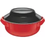 Vas termic Milton Microwow 1000, 0,82 L, roșu (MT-6491-P)