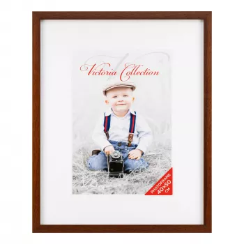 Ramă foto Victoria Collection Cubo 40x50, maro (21426)