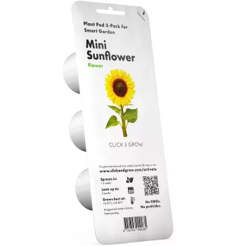 Capsule pentru plante Click & Grow floarea-soarelui mini pentru Smart Garden, 3 buc. (SGR65X3)