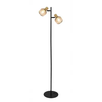 Lampadar Shadow 2xE14 negru/auriu