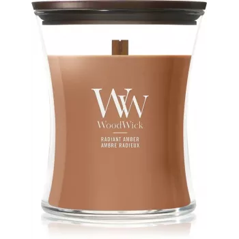 Lumânare parfumată WoodWick Radiant Amber Elipsa 453,6 g