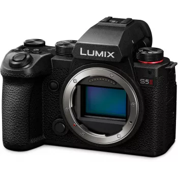 Aparat foto mirrorless Panasonic Lumix DC-S5 Mark II cu obiectiv Lumix S 50mm f/1.8 - negru