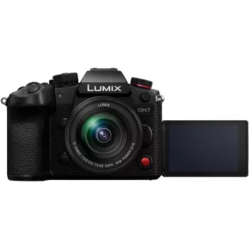 Aparat foto Panasonic Lumix DC-GH7 cu obiectiv 12-60mm f/3.5-5.6 (DC-GH7ME)