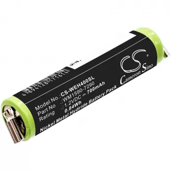 Acumulator Ni-MH de schimb Cameron Sino pentru Wella Bella Super Chromini, Contura, Moser Chromini, Wahl Super Taper și altele (1,2V, 1500mAh, WM1590-7290)