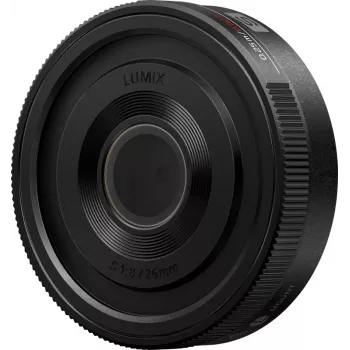 Obiectiv pancake Panasonic Lumix S 26mm f/8 (MF) (S-R26E)