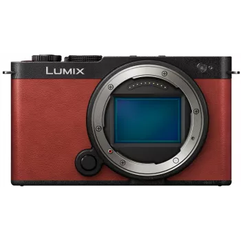 Cameră foto full-frame Panasonic Lumix DC-S9E-R (doar corp), roșu