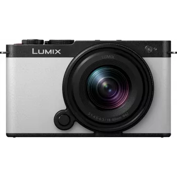 Aparat foto Panasonic Lumix DC-S9 cu kit obiectiv 18-40mm, alb fumuriu (DC-S9NE-W)