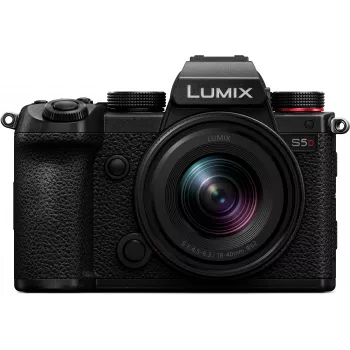 Aparat foto Panasonic Lumix DC-S5D cu kit obiectiv 18-40mm (DC-S5DNE-K)