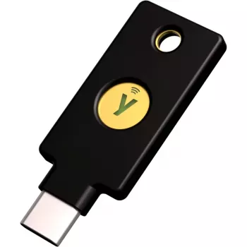 YubiKey 5C NFC Security Key - Black/Gold