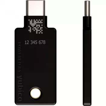 YubiKey 5C NFC Security Key - Black/Gold