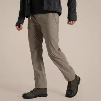 Pantaloni de drumeție Craghoppers NosiLife Pro Trouser III bărbați - Pebble, mărimea M