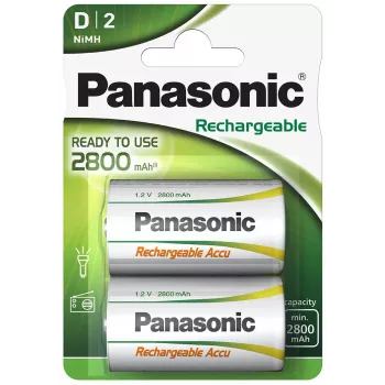 Acumulator reîncărcabil NiMH Panasonic 2800mAh P20P/2B (HHR-1SRE/2B)