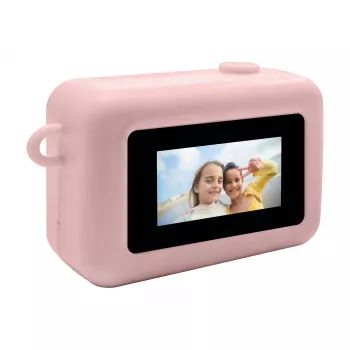 Cameră foto digitală mini DENVER DMC-1003RO ROSE 0.3MP CMOS roz