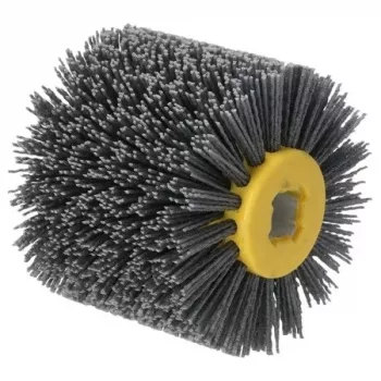 Perie abrazivă din nailon DEDRA DED79334G pentru mașini de satinare, 120 x 100 mm, granulație 400