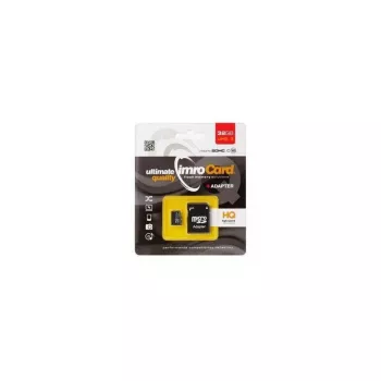 Card de memorie IMRO microSDHC 32 GB UHS-I U3 V30 cu adaptor SD