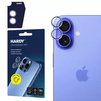 3MK HARDYLens Protection Pro protector de obiectiv cameră pentru Apple iPhone 17 - albastru