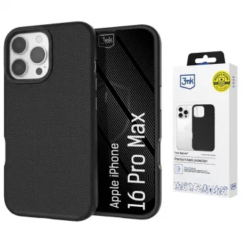 3MK Fortis MagCase husă pentru Apple iPhone 16 Pro Max - negru