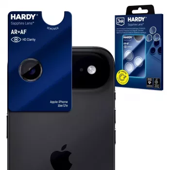 3mk Hardy Sapphire Lens protector de obiectiv cameră pentru Apple iPhone Air