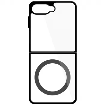 3MK Satin Armor MagCase husă pentru Samsung Galaxy Z Flip5 - negru