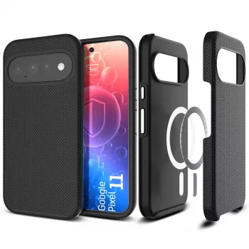 3mk Hardy Shockproof MagCase husă pentru Google Pixel 11 - transparentă