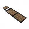 Saltea de acupresură REBEL RBA-6013-GL ECO cu pernă, 130x50 cm, XXL, țepi aurii