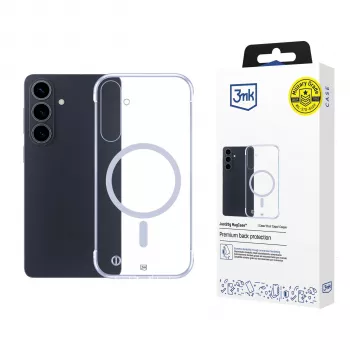 Husă spate MagSafe 3MK Just20g MagCase pentru Samsung Galaxy S26+ transparentă