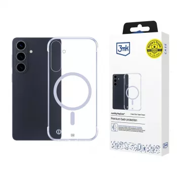 Husă spate MagSafe 3MK Just20g MagCase pentru Samsung Galaxy S26+ transparentă