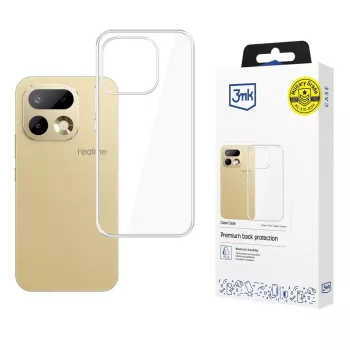 Carcasă 3mk Clear pentru Realme 16 Pro 5G - husă spate TPU transparentă cu tehnologie Absorber™