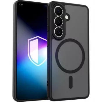 Husă 3MK Misty MagCase pentru Samsung Galaxy S26 - neagră