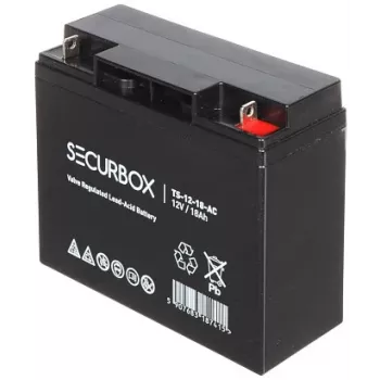 Baterie 12V/18Ah Securbox