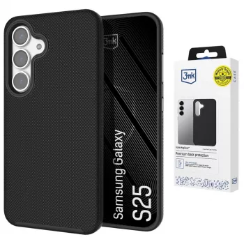 3MK Fortis MagCase pentru Samsung Galaxy S25 - husă spate hibridă transparentă cu MagSafe