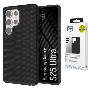 3MK Fortis MagCase pentru Samsung Galaxy S25 Ultra - husă de protecție MagSafe neagră
