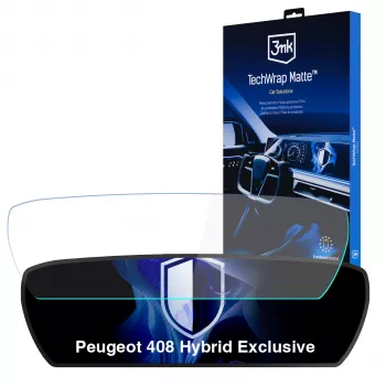Folie de protecție mată pentru instrumentar 3MK PROTECTION Peugeot 408 Hybrid Exclusive - 3mk TechWrap