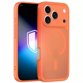 3MK Misty MagCase pentru Apple iPhone 17 Pro Max / 18 Pro Max - portocaliu