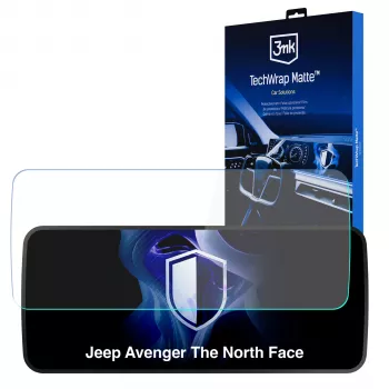 Folie de protecție mată pentru ecranul central 3MK PROTECTION Jeep Avenger The North Face - 3mk TechWrap