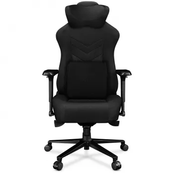 Scaun gaming YUMISU 2053, tapițerie din material textil, negru (Y-2053-BB-M)