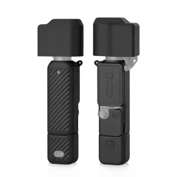 Kit de protecție 4 în 1 PULUZ pentru DJI Osmo Pocket 4 - negru (PU1109B)