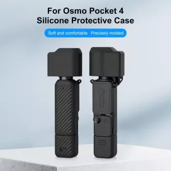 Kit de protecție 4 în 1 PULUZ pentru DJI Osmo Pocket 4 - negru (PU1109B)