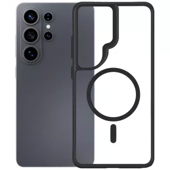 Husă 3MK Satin Armor MagCase pentru Samsung Galaxy S26 Ultra - neagră