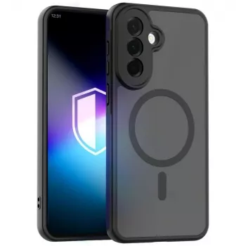 Husă 3MK Misty MagCase pentru Samsung Galaxy A57 - Negru