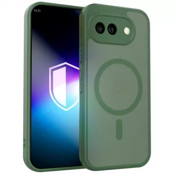 Husă 3MK Misty MagCase pentru Google Pixel 10a - Verde