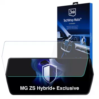 Folie de protecție mată pentru ecranul central 3mk TechWrap pentru MG ZS Hybrid+ Exclusive (2024 - )