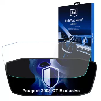 3MK PROTECTION TechWrap Matte Cluster Protective Film for Peugeot 2008 GT Exclusive