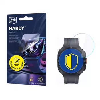 Folie de protecție hibridă transparentă pentru ecran 3mk Hardy Fusion Watch pentru Samsung Galaxy Watch Ultra 2 (2026)