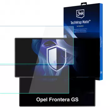 Folie de protecție mată pentru ecranul central 3MK PROTECTION Opel Frontera GS (2025 - ) - 3mk TechWrap