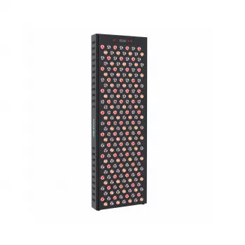 Panou LED de fototerapie corporală MEDIVON Lumera Max, lumină roșie și infraroșie, 448 LED-uri, 630–1060 nm, negru