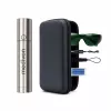 Lampă compactă de fototerapie LED MEDIVON Lumix, 5 lungimi de undă 460–900 nm, temporizator 5 minute, baterie Li-ion, argintie