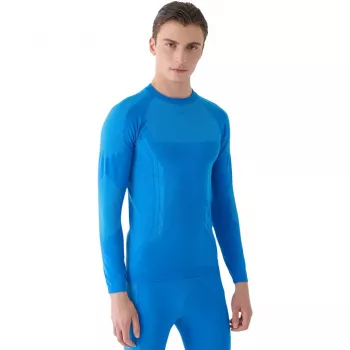 Men's Thermoactive T-Shirt 4F M165 Blue 4FWAW24USEAM165 33S S/M