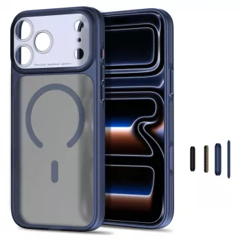 TECH-PROTECT MagPrime MagSafe Case for iPhone 17 Pro Max / 18 Pro Max – Matte Deep Blue